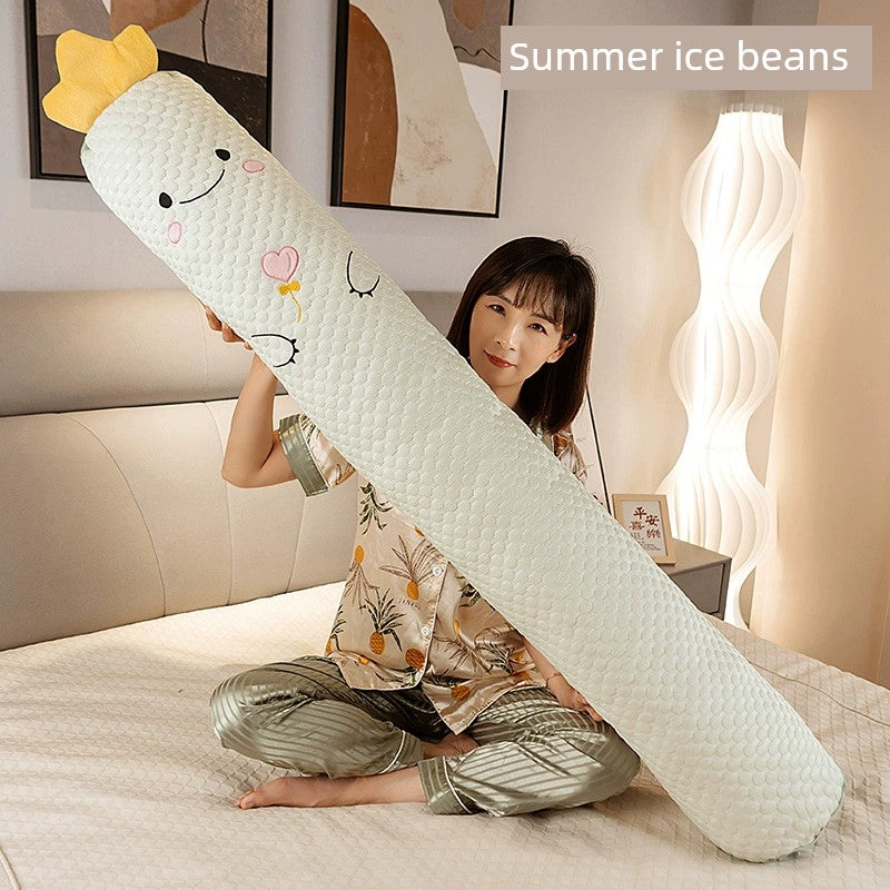 🌙 Cozy Side Sleeper & Pregnancy Support Pillow