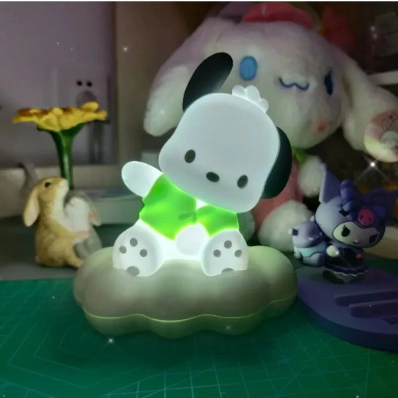 "Kawaii LED Night Light – Soft Glowing Cloud Lamp for Cozy Spaces!"