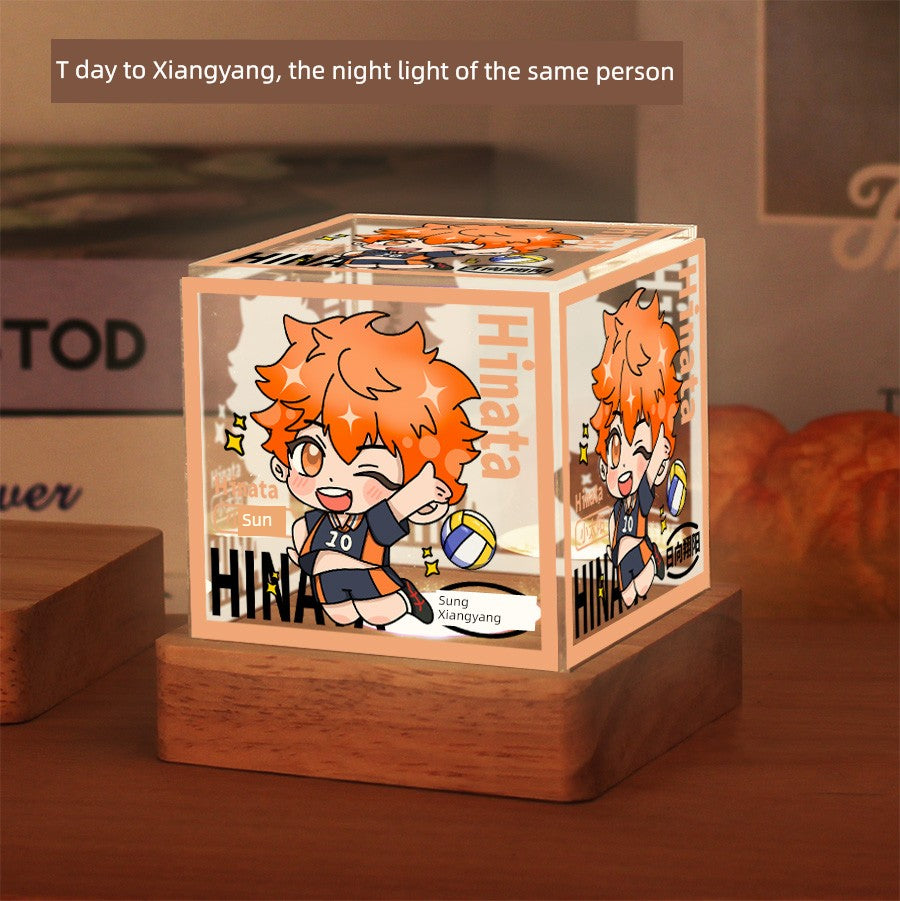 Anime-Inspired LED Night Light – Soft Glow & Cozy Decor