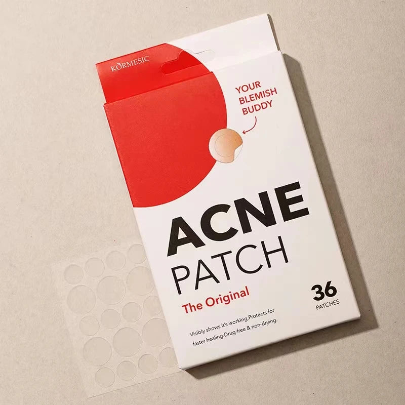 Hydrogel Acne Patches – Invisible, Waterproof, & Breathable Skin Care Treatment