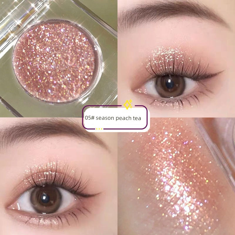 Ultra-Fine Glitter Eyeshadow – Natural Glow & High Pigment