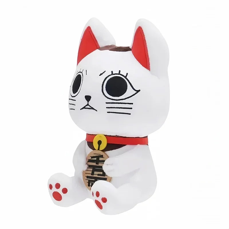 "10-Inch Lucky Anime-Inspired Cat Plush – Soft & Adorable Gift!"