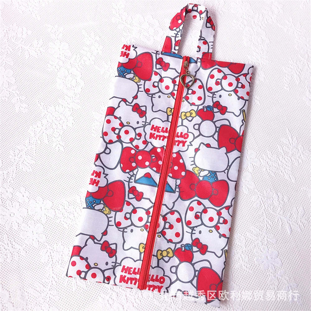 "Kawaii Waterproof Storage Bag – Cute & Versatile Organizer for Shoes & Accessories!"