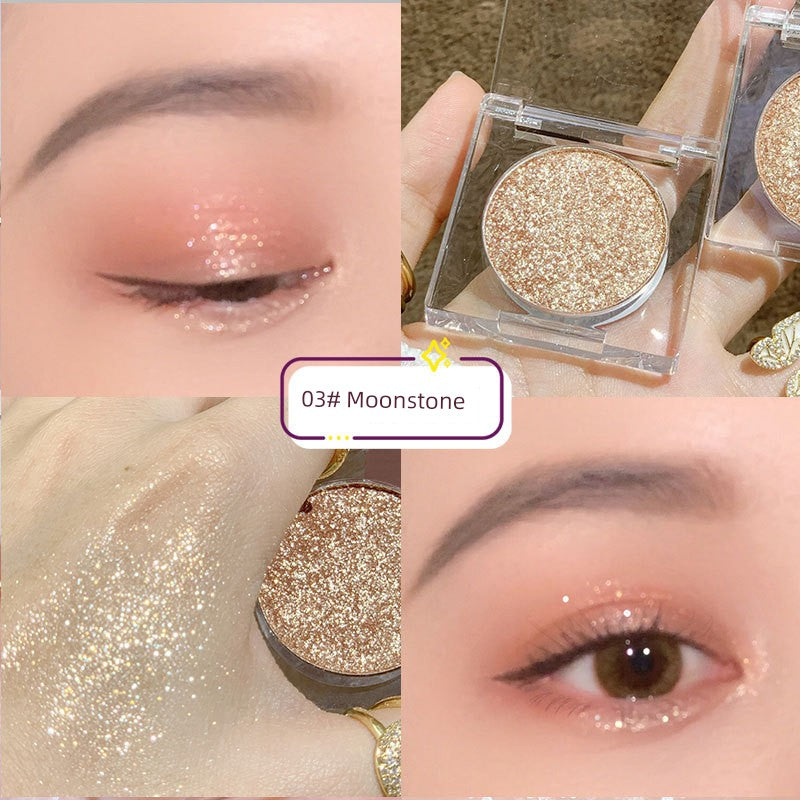 Ultra-Fine Glitter Eyeshadow – Natural Glow & High Pigment