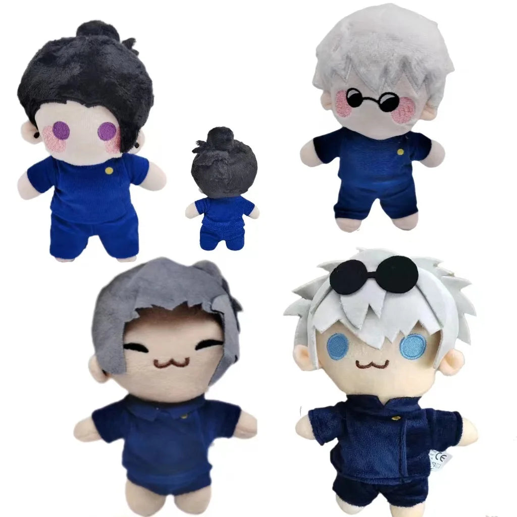 "Chibi Sorcerer-Inspired Plush Dolls – Soft & Cuddly Anime Plushies!"