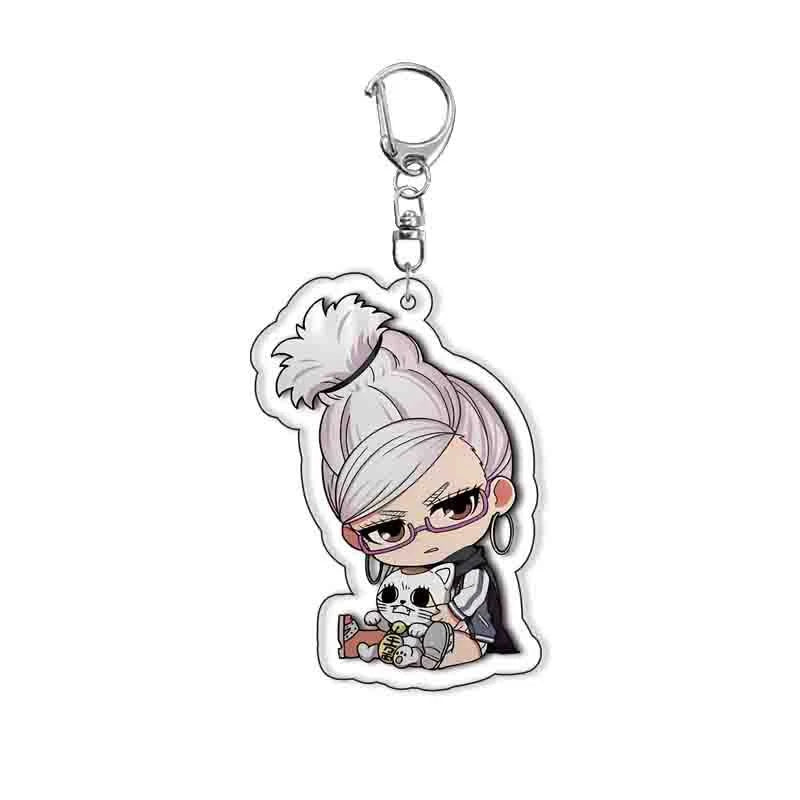 "Chibi-Inspired Anime Acrylic Keychain – Cute & Stylish Collectible!"