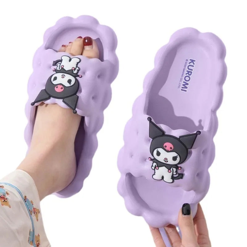 "Kawaii Plush Indoor Slippers – Soft, Cozy & Anti-Slip House Slides!"