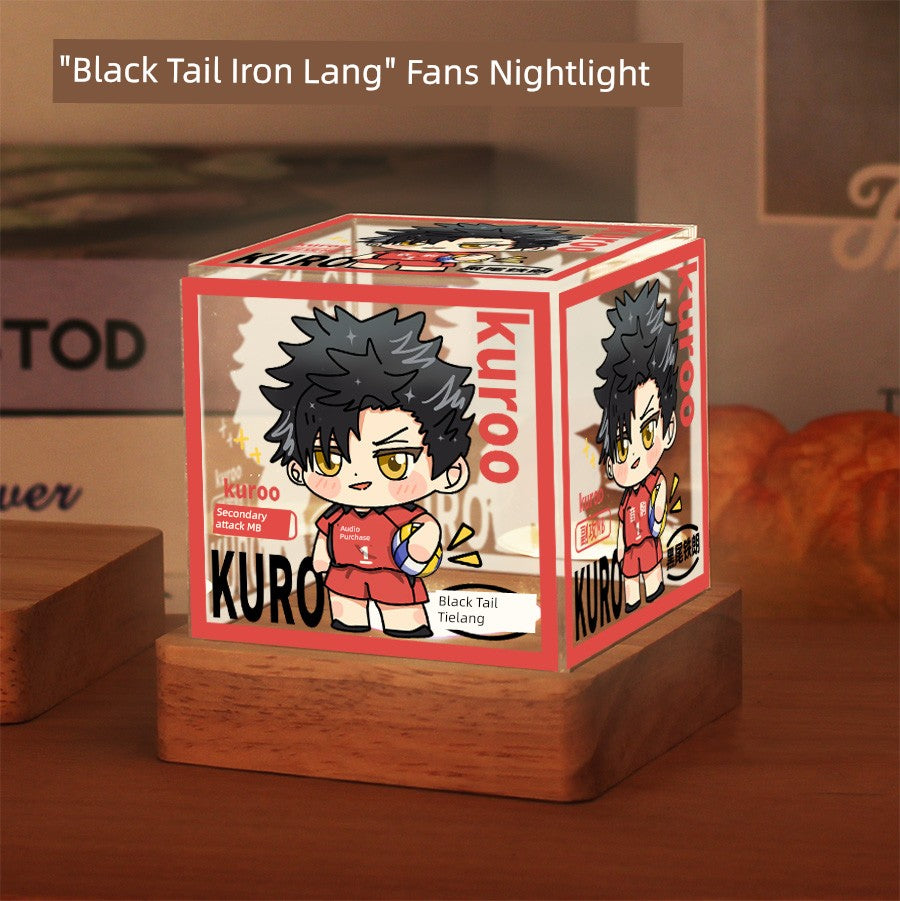 Anime-Inspired LED Night Light – Soft Glow & Cozy Decor