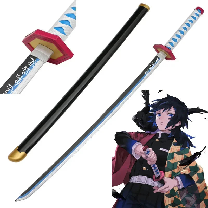 🔥 41-inch Wooden Cosplay Sword – Anime-Inspired Role Play Katana