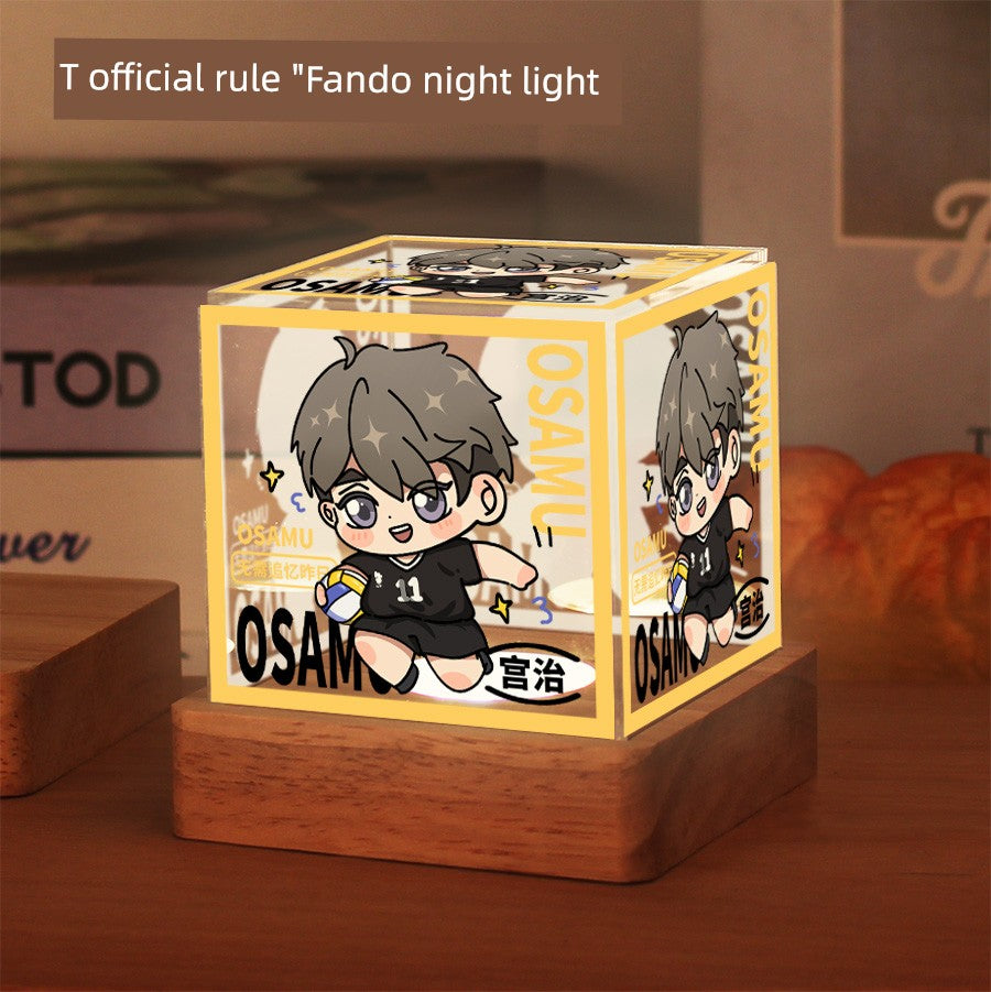 Anime-Inspired LED Night Light – Soft Glow & Cozy Decor