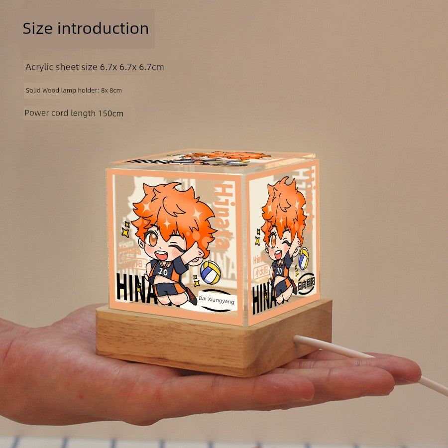 Anime-Inspired LED Night Light – Soft Glow & Cozy Decor