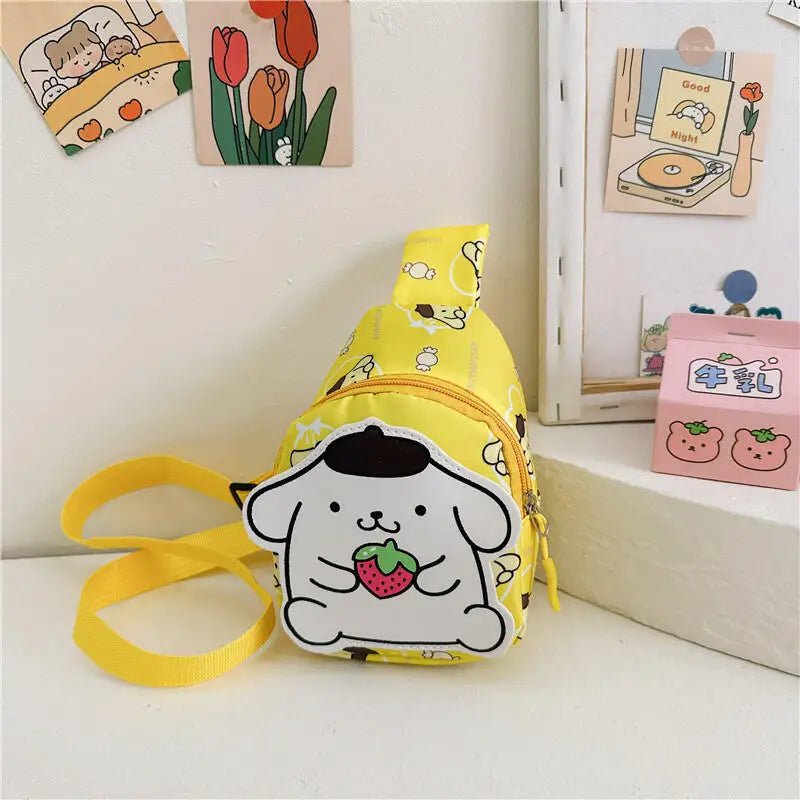 "Kawaii Plush Crossbody Bag – Soft & Adorable Shoulder Purse!"