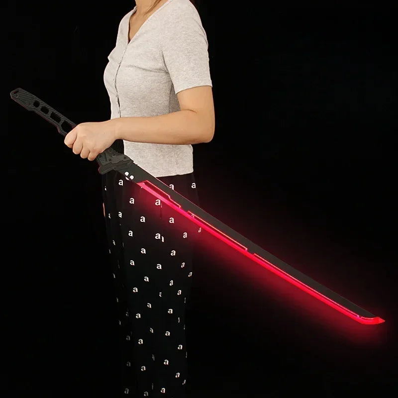 💡 Cyberpunk LED Katana – Glowing Acrylic Samurai Sword for Cosplay & Display ⚡