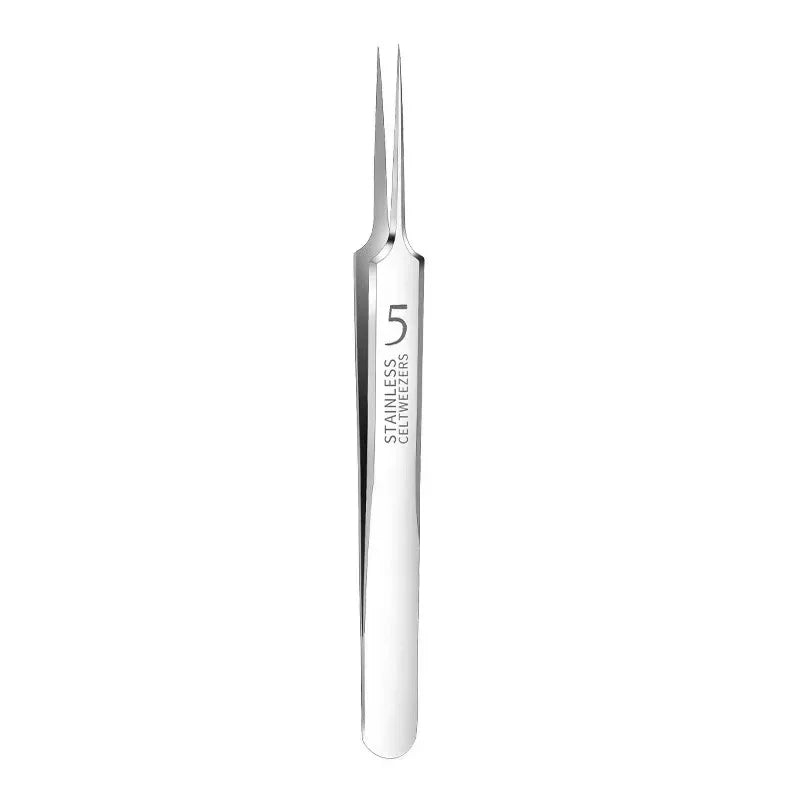 Precision Stainless Steel Acne & Blackhead Tweezers – Professional Skin Care Tool