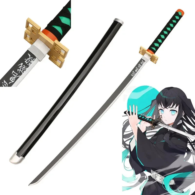 🔥 41-inch Wooden Cosplay Sword – Anime-Inspired Role Play Katana