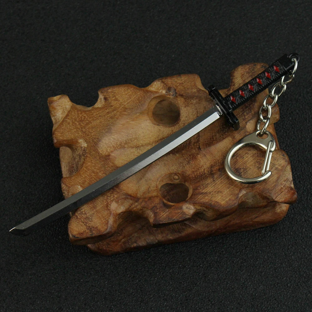 Mini Katana Sword Keychain – Metal Samurai Blade Keyring