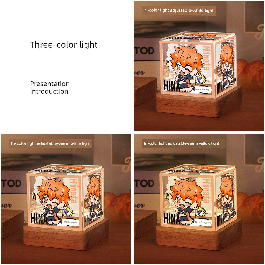 Anime-Inspired LED Night Light – Soft Glow & Cozy Decor