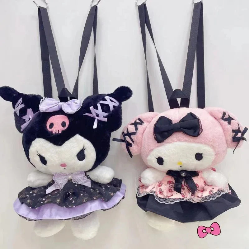 "Soft Plush Kawaii Backpack & Tote Bag – Cute & Stylish for Everyday Use!"